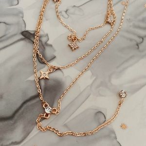 Stars Golden Necklce🌙⭐️